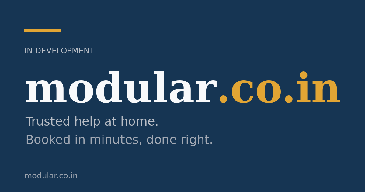 Link preview image for modular.co.in